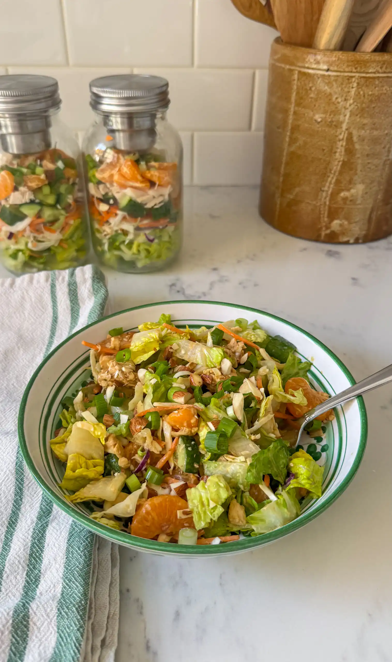 chinese chicken salad jar